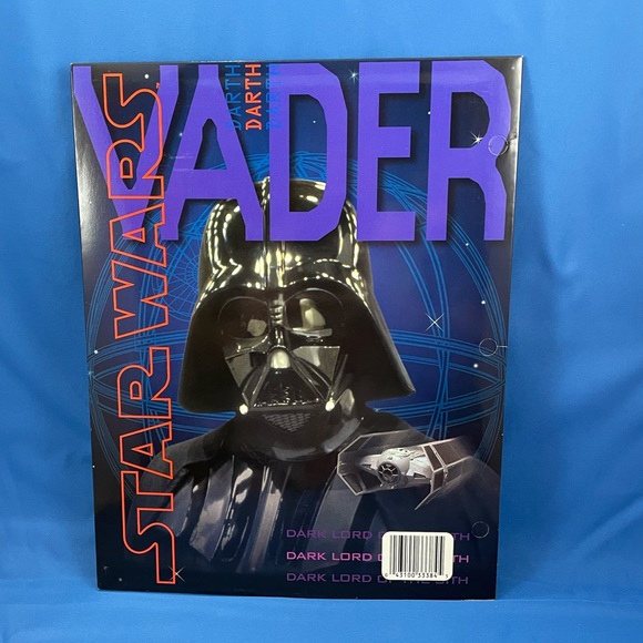 VTG 90s Star Wars 3-hole pocket folders - set of 3 - Darth Vader & Yoda - Picture 10 of 13